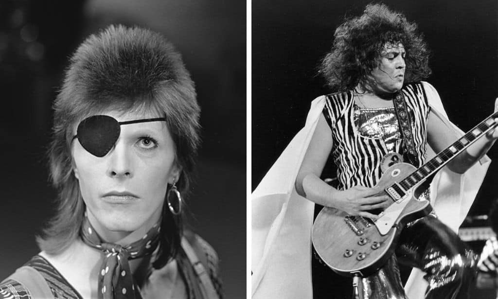 GAMBA TARONJA Bowie Click David Bowie Bebe Body Glam Rock