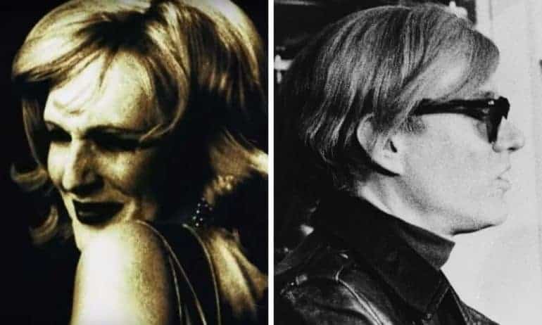 Candy Darling and Andy Warhol