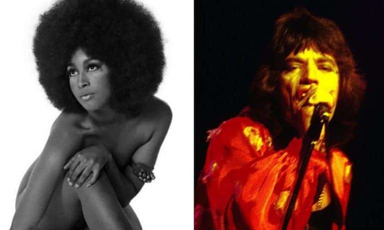 Marsha Hunt and Mick Jagger