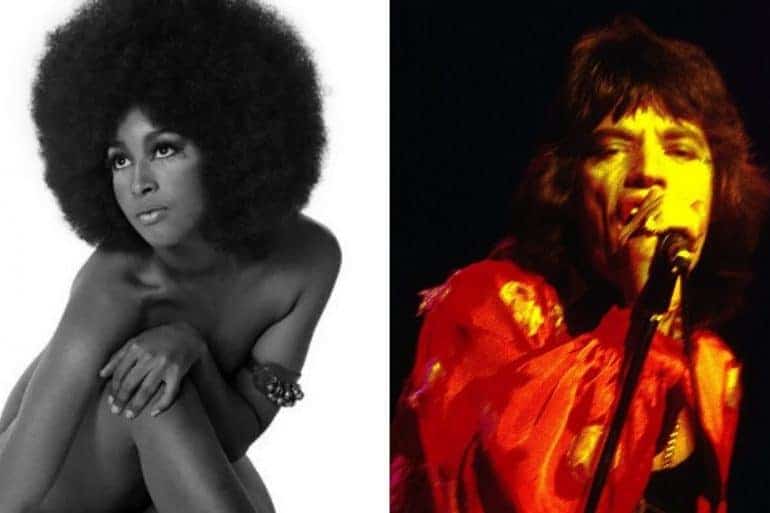 Marsha Hunt and Mick Jagger