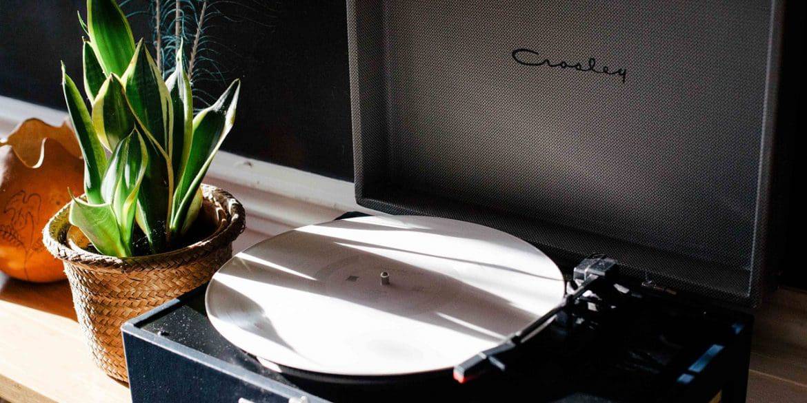 best portable record player with speakers