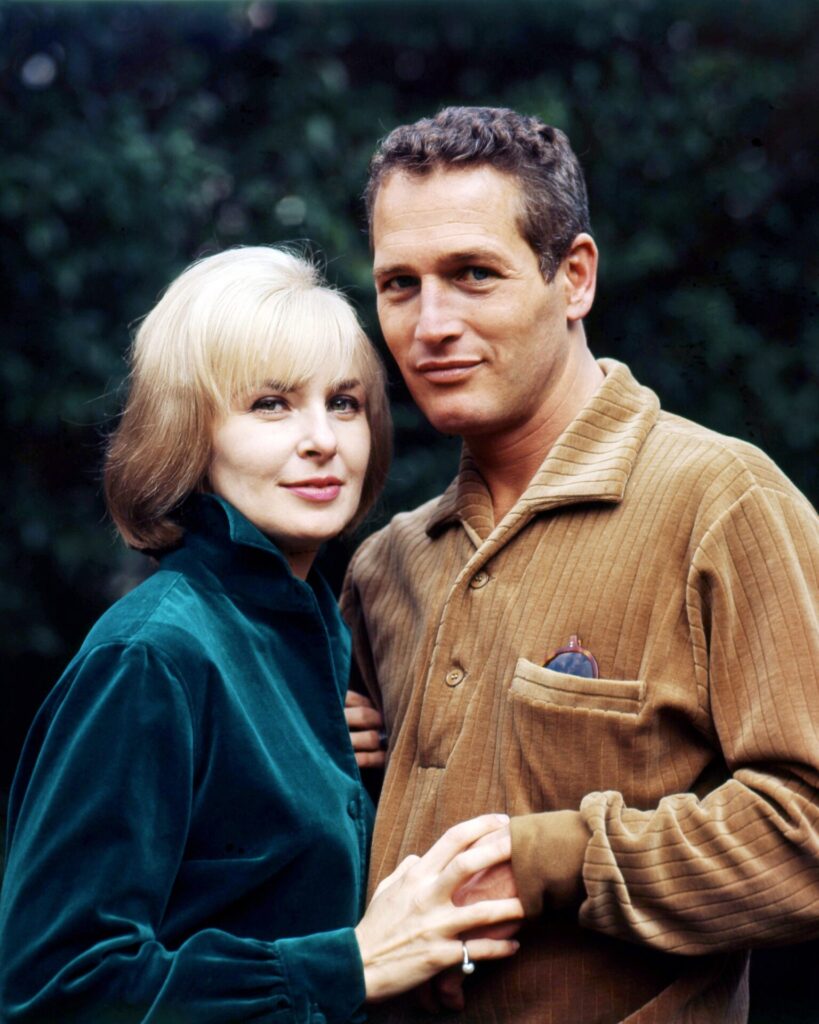 Joanne Woodward and Paul Newman