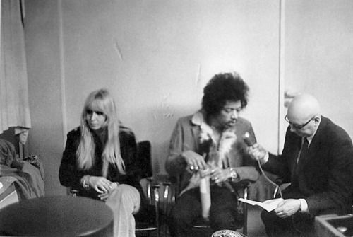 Monika Dannemann: The Last Girlfriend of Jimi Hendrix Monika Dannemann and Jimi Hendrix in Dusseldorf, Germany 1969.