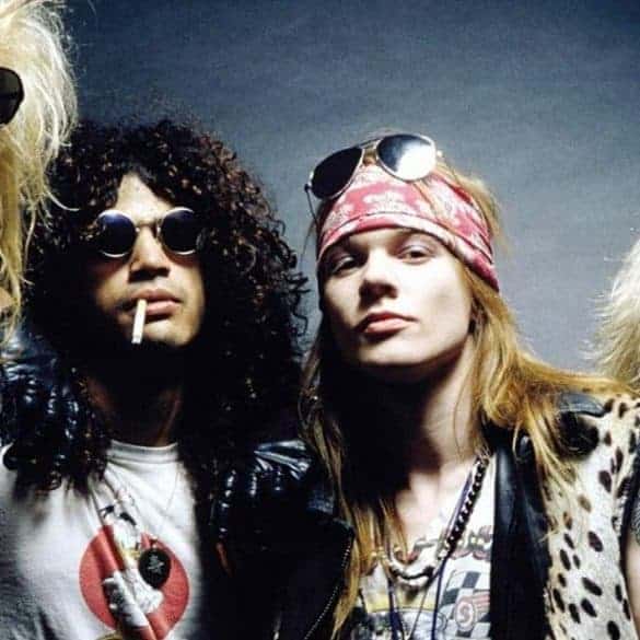 '80s bands Guns N Roses