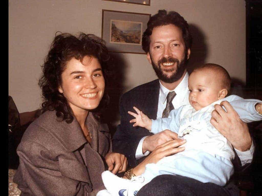 Conor Clapton: The Tragic Story Of Eric Clapton's Son Eric, Connor Clapton, and Lori Del Santo.