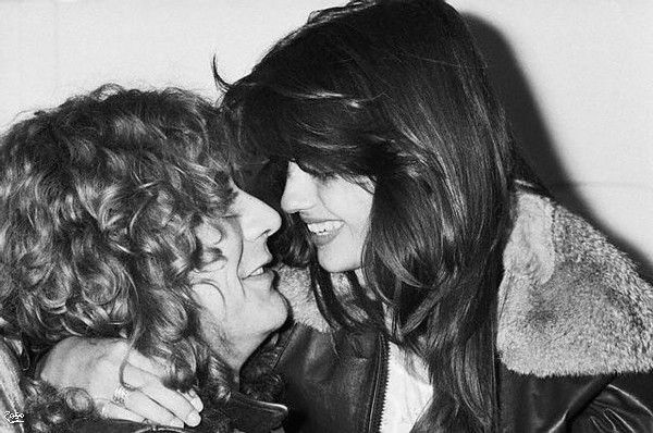 Audrey Hamilton: The Girl Who Lived for Rock 'n' Roll Robert Plant and Audrey Hamilton.