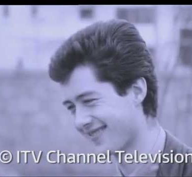 A young Jimmy Page being interviewed in 1963.