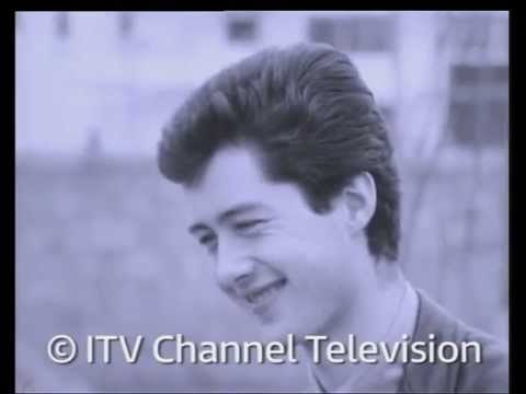 A young Jimmy Page being interviewed in 1963.