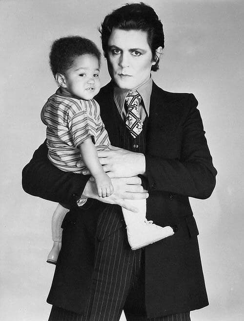 Rolan Bolan: His Life Indebted to David Bowie Marc Bolan and his son Rolan Bolan (1977).