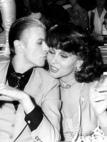 Romy Haag and David Bowie