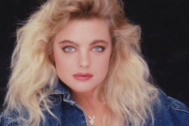 Erika Eleniak model and actress posing for photograph.