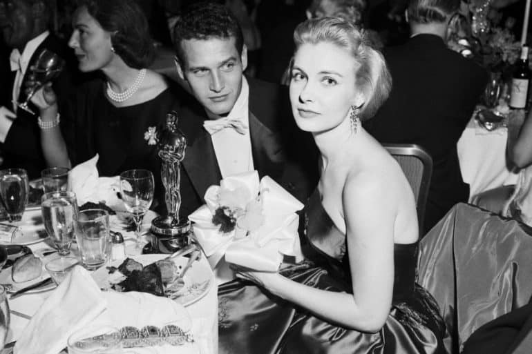 Joanne Woodward and Paul Newman