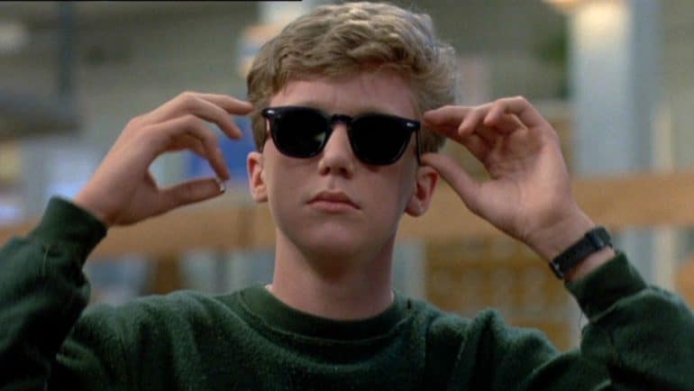 Anthony Michael Hall in the Breakfast Club