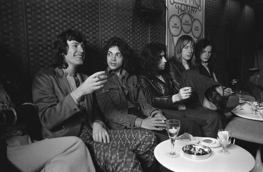 Paul Kossoff: The Great Blues Guitarist That Got Away Steve Winwood & Free (Amsterdam, July 1970). From left to right: Stevie Winwood, Andy Fraser, Paul Rodgers, Simon Kirke, Paul Kossoff
