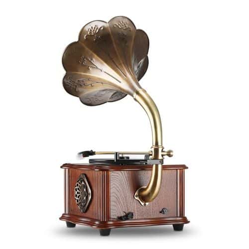 The 5 Best Turntables & Record Players with Speakers Built In for 2022: Buyers Guide lugulake vintage phonograph