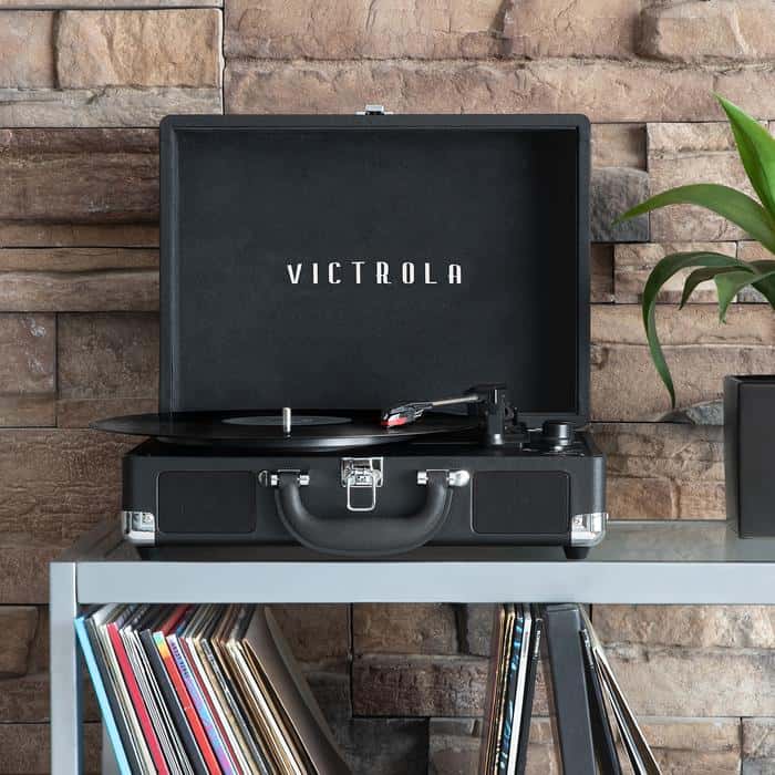 The 5 Best Turntables & Record Players with Speakers Built In for 2022: Buyers Guide victrola journey record player