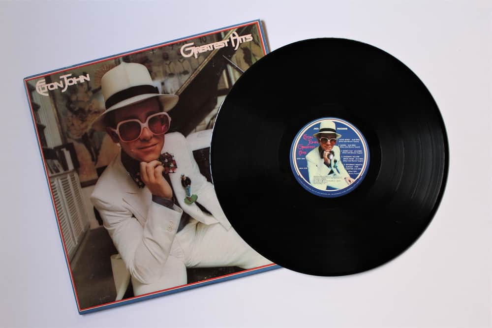 elton john elton john album cover