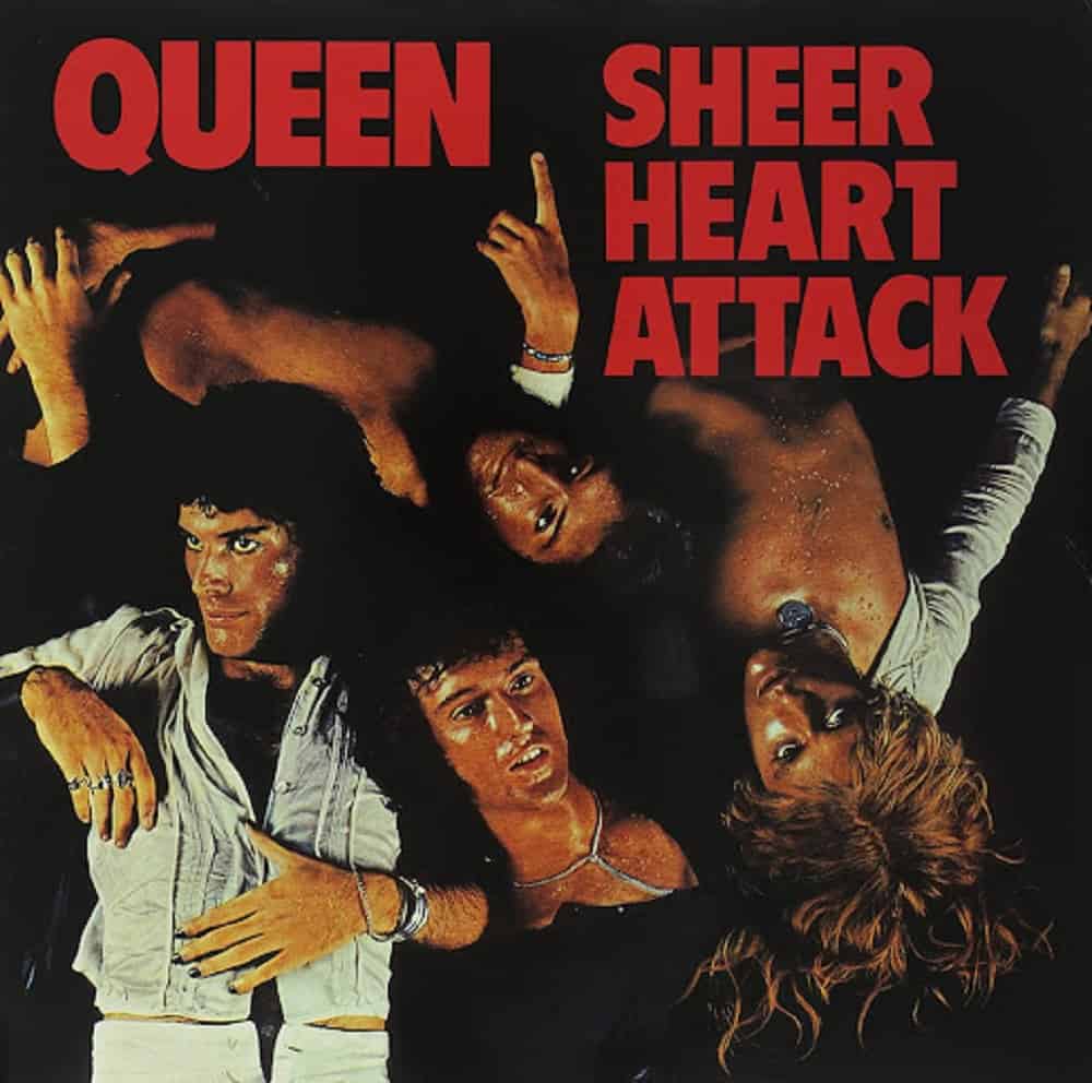 The Definitive List Of The Top Ten Best Queen Album Covers Ever! Sheer Heart Attack