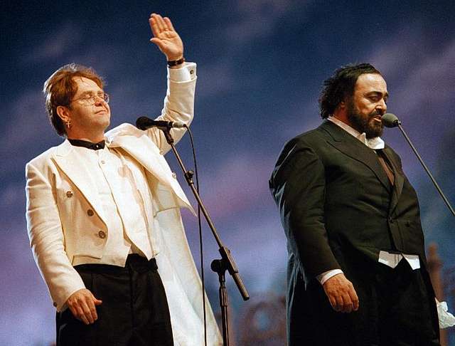 What Elton Johns Autobiography 'Me' Tells Us About His Personality: An Expert Analysis elton john and luciano pavrotti