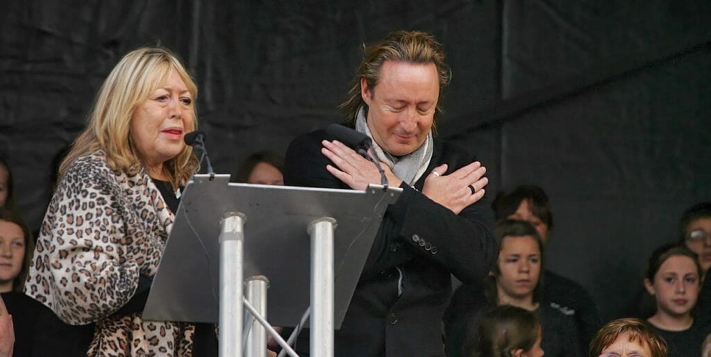 Julian Lennon Opens On His Relationship With John Lennon julian lennon cynthia lennon