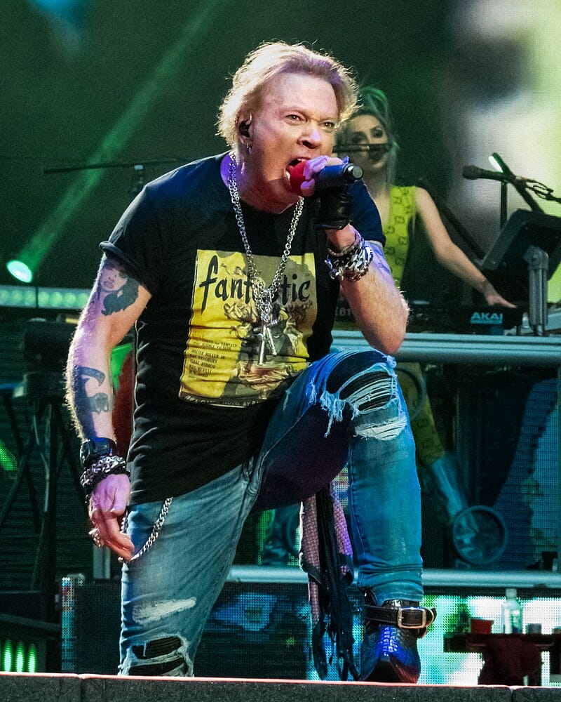 Axl Rose's Net Worth Makes Him The Richest Member Of Guns N' Roses axl rose's net worth