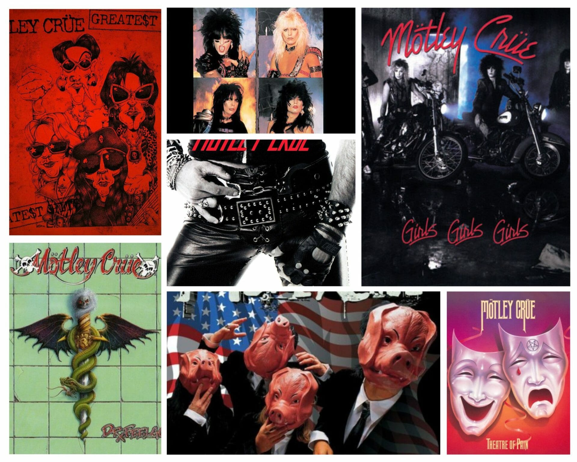 Motley Crue's Best Album Covers The Story Behind The Art Revised 2024