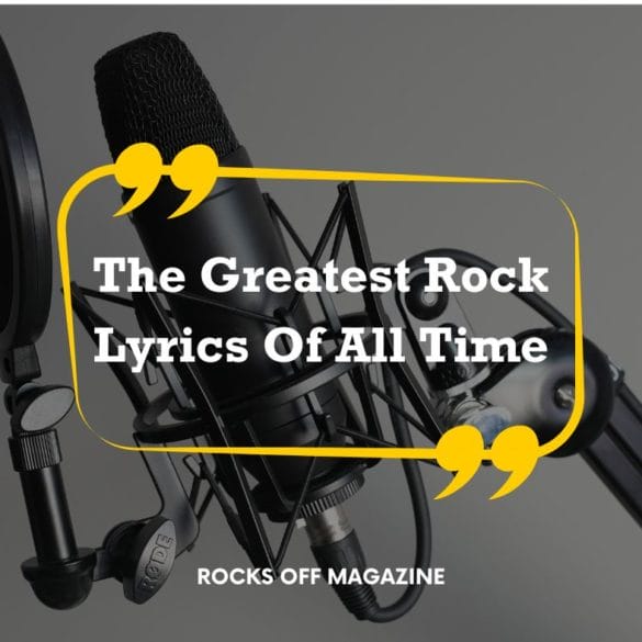 best rock lyrics