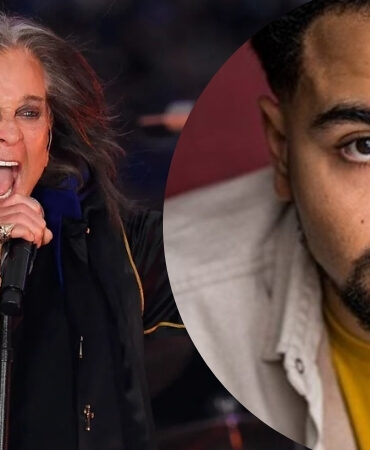 Elliot Kingsley and Ozzy Osbourne shown side by side