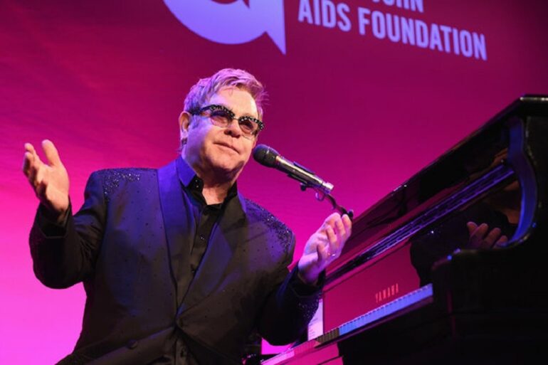 Music Stars Who Advocated For Better Healthcare For Children Elton John AIDS Foundation