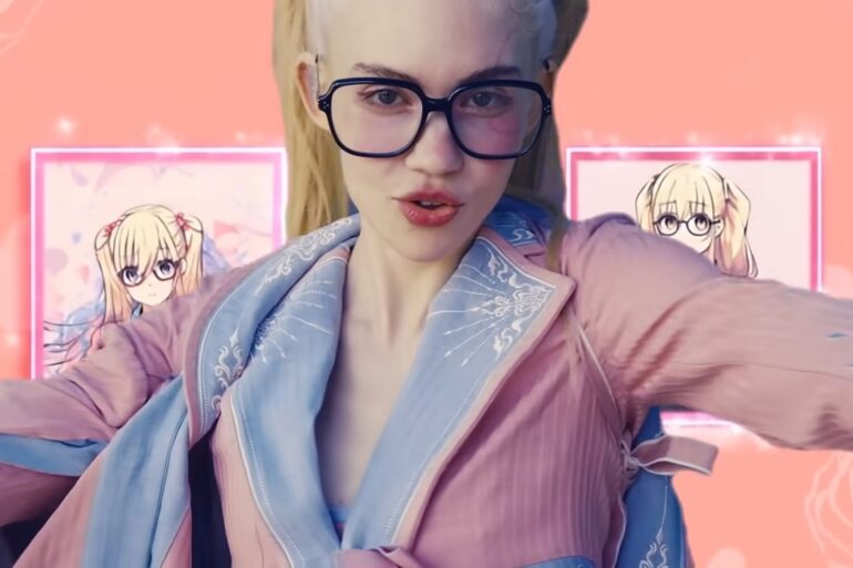 Grimes Artificial Angels AI-Hybrid Music Production