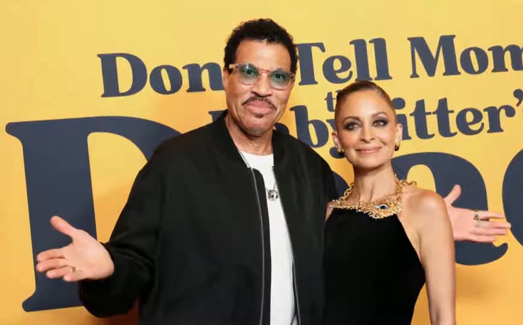 Lionel Richie with Nicole Richie