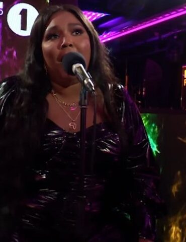 How Lizzo Helped Make Classical Training Feel Cool Again Lizzo performs passionately on stage at BBC Radio 1.