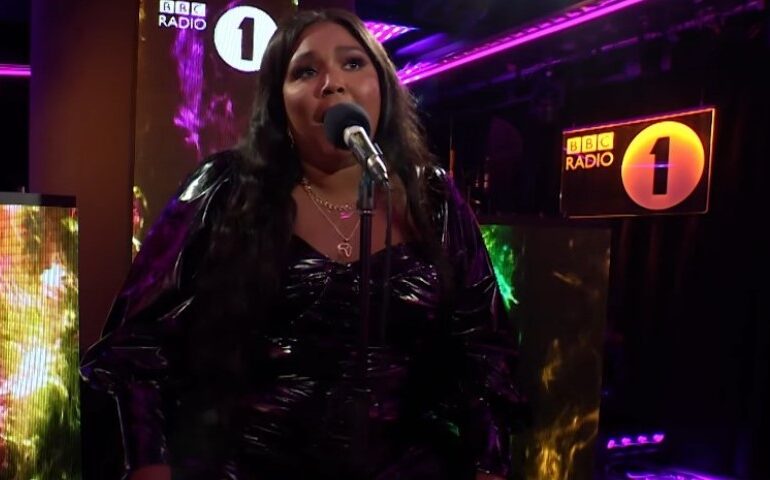 How Lizzo Helped Make Classical Training Feel Cool Again Lizzo performs passionately on stage at BBC Radio 1.
