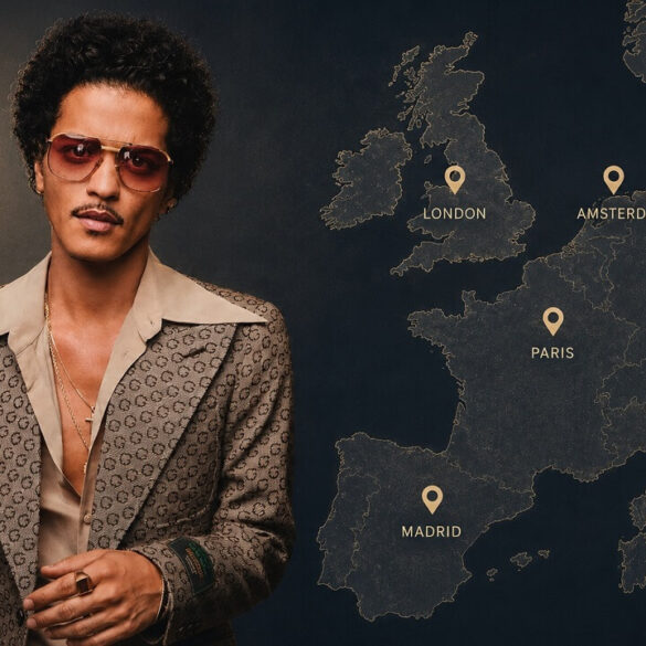 Bruno Mars European Tour