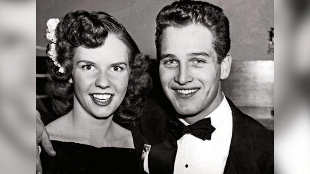 Jackie Witte’s Cause of Death - How Did Paul Newman’s First Wife Die? Jackie Witte and Paul Newman poses together in formal evening clothes