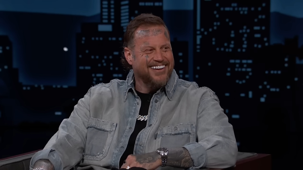 Jelly Roll Bio - Age, Family, Marriage and Fame Jelly Roll smiles on a late-night television set