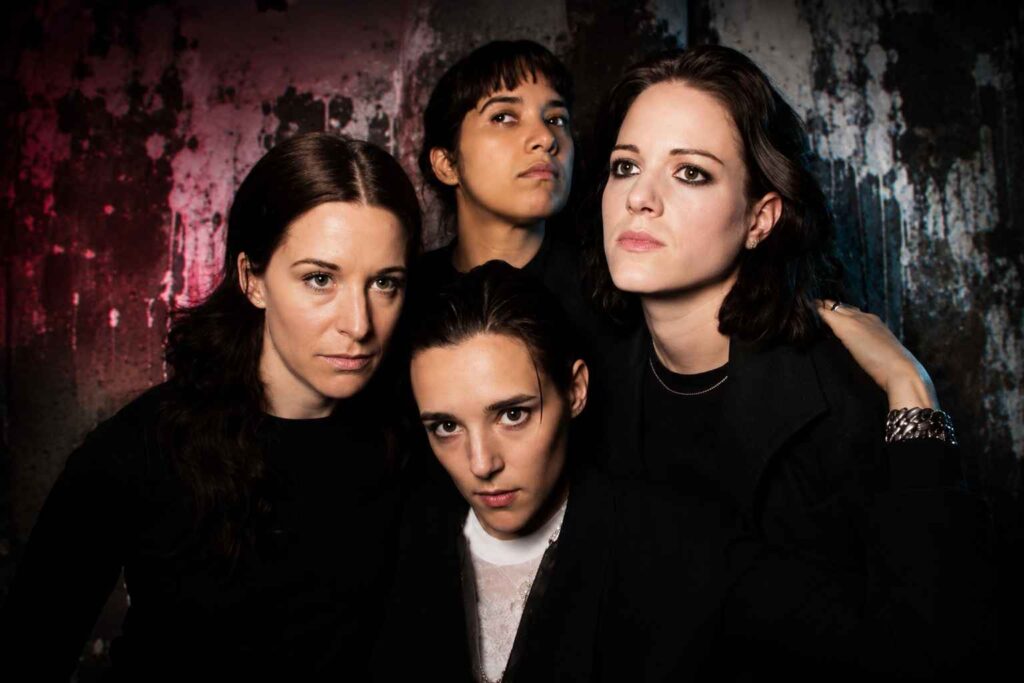115 Post-Punk Bands From the 2010s, The Records That Kept the Genre Alive Savages post-punk band posing together in dark clothing