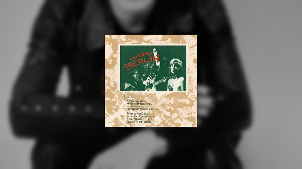10 Classic Rock Albums Everyone Hated Before They Became Cult Classics Lou Reed’s Berlin album cover displayed over a blurred black-and-white portrait of Reed