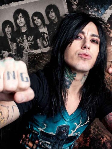 Ronnie Radke with prison and live concert scenes in the background.