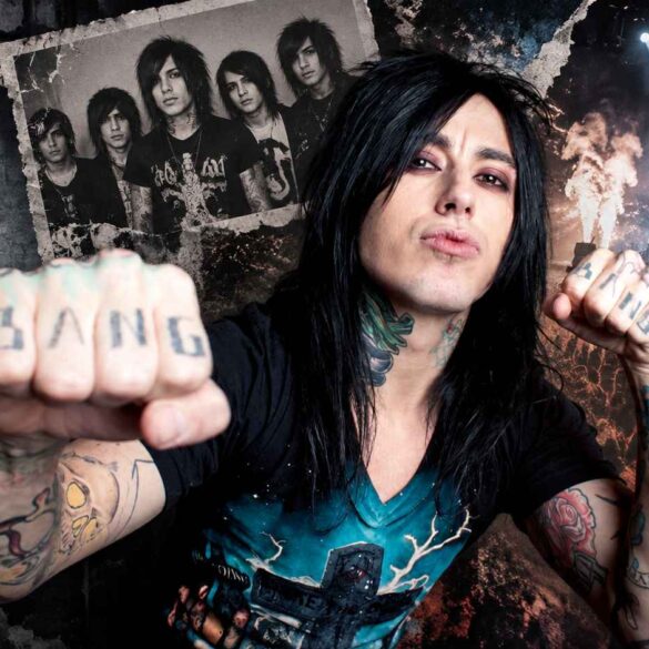 Ronnie Radke Bio - Prison, Escape the Fate and the Rise of Falling in Reverse Ronnie Radke with prison and live concert scenes in the background.