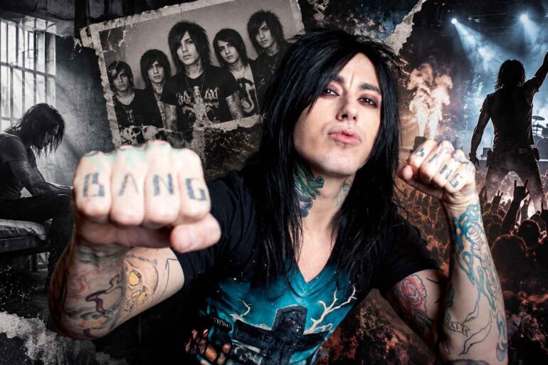 Ronnie Radke Bio - Prison, Escape the Fate and the Rise of Falling in Reverse Ronnie Radke with prison and live concert scenes in the background.