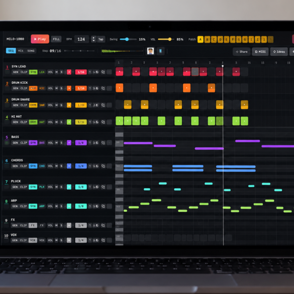 Suno is a leading AI music software today