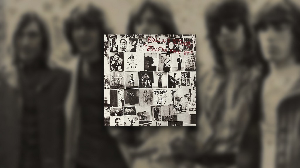 10 Classic Rock Albums Everyone Hated Before They Became Cult Classics The Rolling Stones’ Exile on Main St. album cover over a blurred photograph of the band
